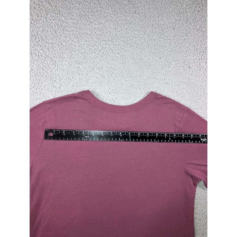 Pink Floyd T Shirt Women M Burgundy Dark Side of the Moon Graphic Tee Retro Alt - Picture 8 of 10